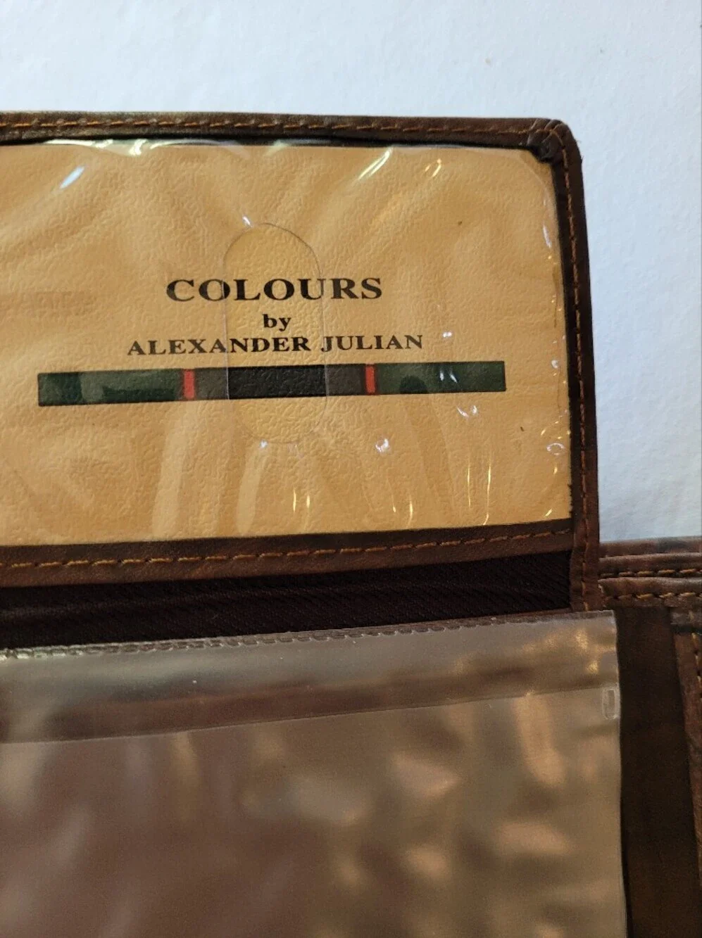 Alexander Julian brown leather
